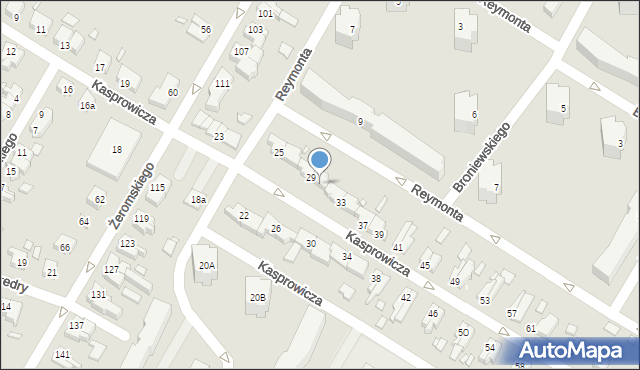 Kwidzyn, Kasprowicza Jana, 31, mapa Kwidzyn