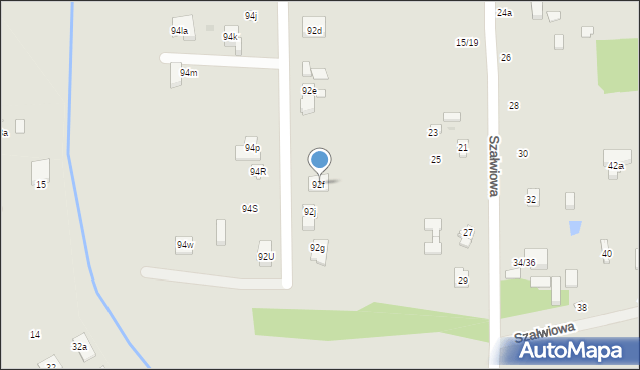 Łódź, Kąkolowa, 92f, mapa Łodzi