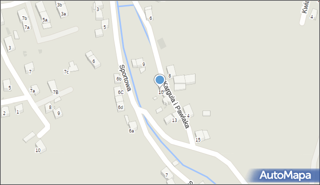 Lubomierz, Kargula i Pawlaka, 11, mapa Lubomierz