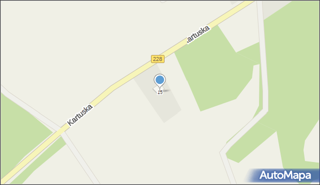 Maks, Kartuska, 15, mapa Maks