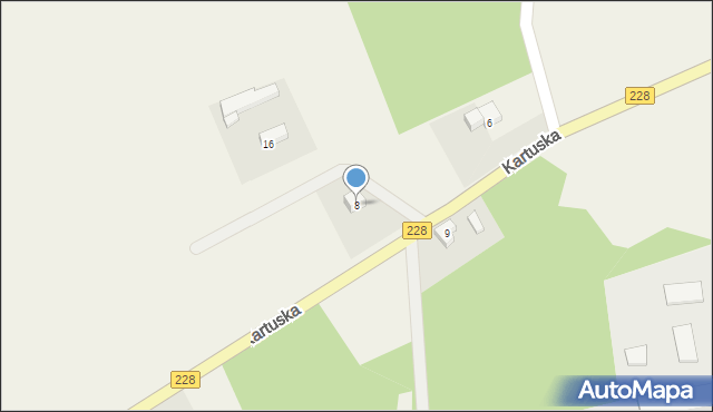 Maks, Kartuska, 8, mapa Maks