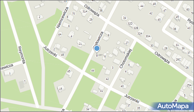 Marki, Karłowicza Mieczysława, 4, mapa Marki