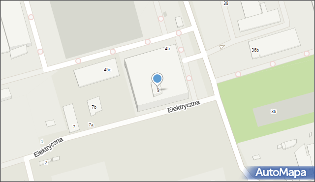 Marki, Kątowa, 3, mapa Marki