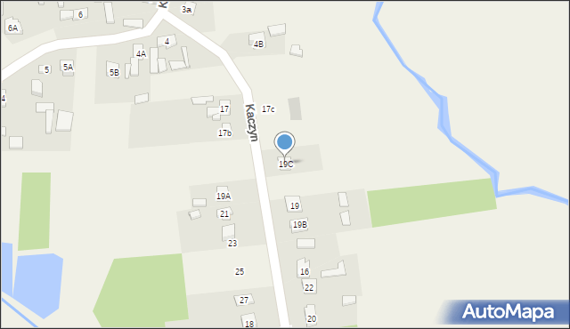 Marzysz, Kaczyn, 19C, mapa Marzysz