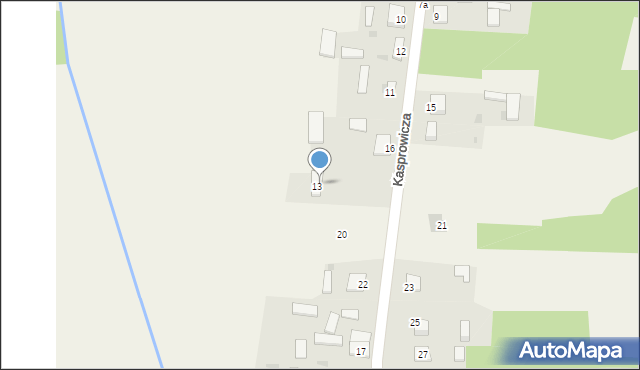 Mazury, Kasprowicza Jana, 18, mapa Mazury