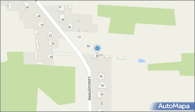 Mazury, Kasprowicza Jana, 61, mapa Mazury