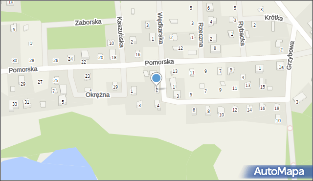 Męcikał, Kasztelańska, 2, mapa Męcikał