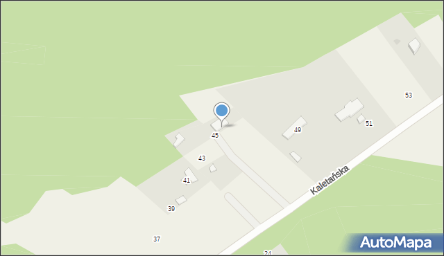 Mikołeska, Kaletańska, 47, mapa Mikołeska