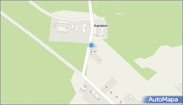 Mikołeska, Kameron, 2, mapa Mikołeska