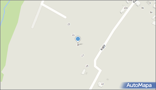 Mikołów, Kąty, 19, mapa Mikołów