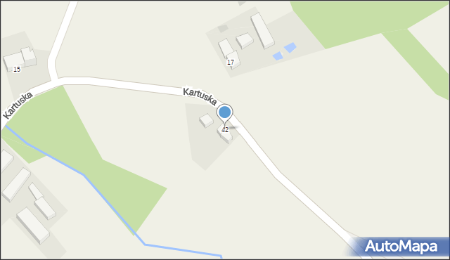 Mirachowo, Kartuska, 42, mapa Mirachowo