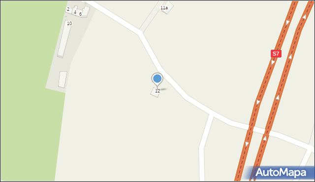 Miszewko, Karwety Andrzeja, adm., 12, mapa Miszewko