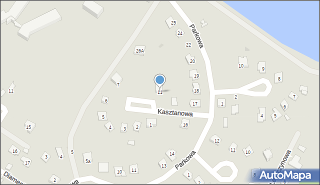 Morawica, Kasztanowa, 11, mapa Morawica