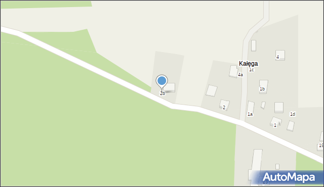 Motaniec, Kałęga, 2b, mapa Motaniec