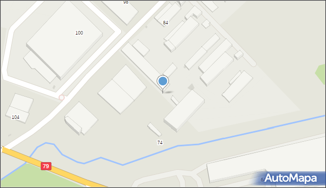 Mysłowice, Katowicka, 78, mapa Mysłowice