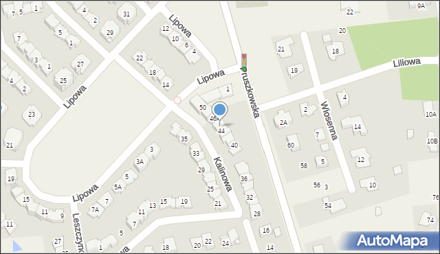 Nadarzyn, Kalinowa, 46, mapa Nadarzyn