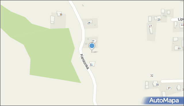 Narama, Kamionka, 29, mapa Narama