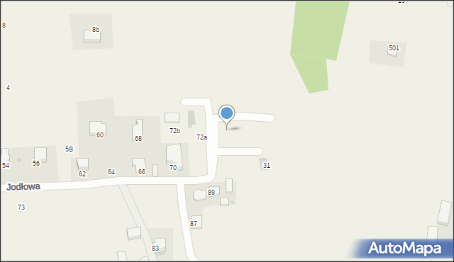 Narama, Karmelicka, 27, mapa Narama