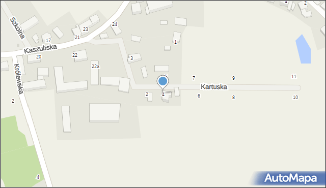 Niepoczołowice, Kartuska, 4, mapa Niepoczołowice