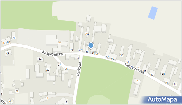 Nietków, Kasprowicza Jana, 66a, mapa Nietków