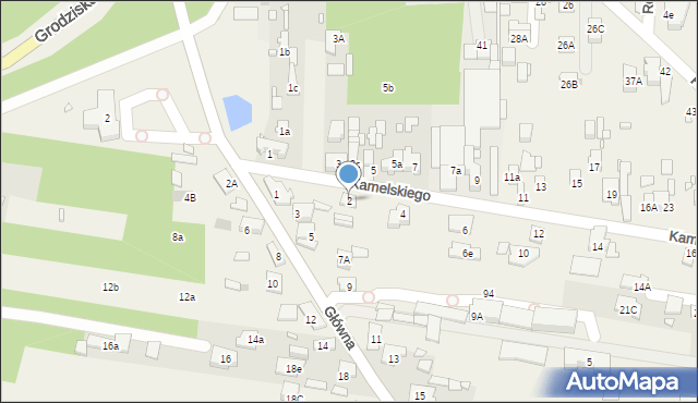 Nowa Wieś, Kamelskiego Władysława, 2, mapa Nowa Wieś