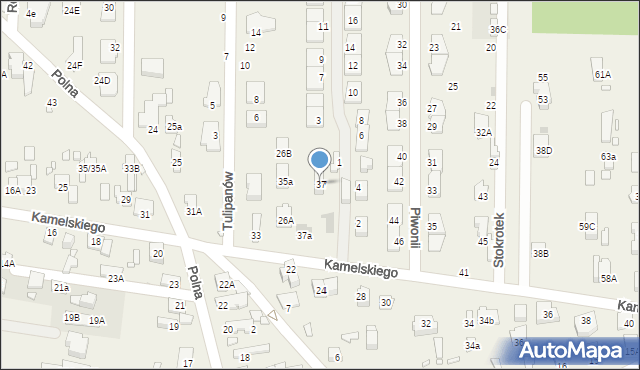 Nowa Wieś, Kamelskiego Władysława, 37, mapa Nowa Wieś