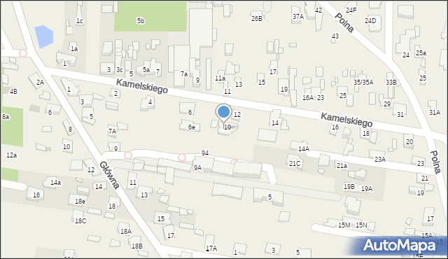 Nowa Wieś, Kamelskiego Władysława, 6d, mapa Nowa Wieś