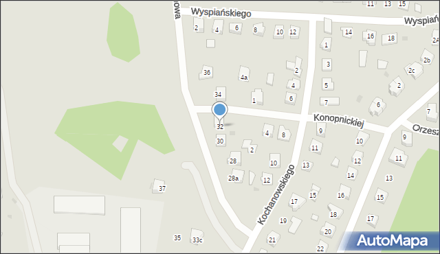 Nowe Miasto Lubawskie, Kasztanowa, 32, mapa Nowe Miasto Lubawskie