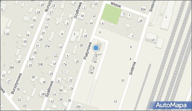 Nowe Pieścirogi, Kameralna, 4, mapa Nowe Pieścirogi