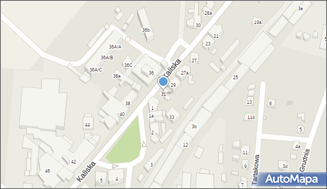 Nowe Skalmierzyce, Kaliska, 31, mapa Nowe Skalmierzyce