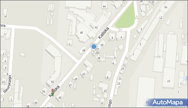 Nowe Skalmierzyce, Kaliska, 41, mapa Nowe Skalmierzyce