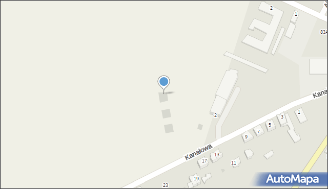 Nowy Dwór Gdański, Kanałowa, 8, mapa Nowy Dwór Gdański