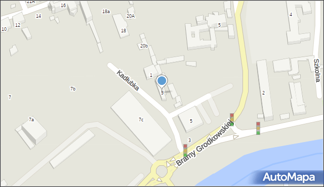 Nysa, Kadłubka Wincentego, bp., 3, mapa Nysy