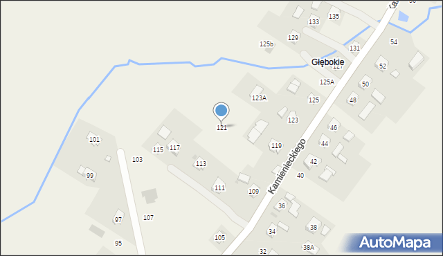 Odrzykoń, Kamienieckiego Mikołaja, hetm., 121, mapa Odrzykoń