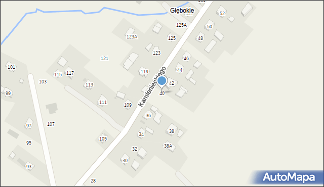 Odrzykoń, Kamienieckiego Mikołaja, hetm., 40, mapa Odrzykoń