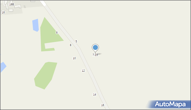 Okszów-Kolonia, Kalinowa, 7-15, mapa Okszów-Kolonia