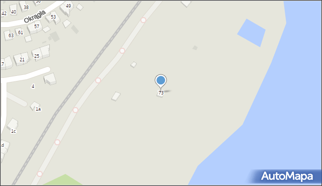 Olsztyn, Kazimierza Jagiellończyka, 73, mapa Olsztyna