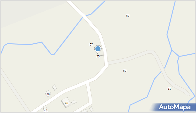 Opolno-Zdrój, Kasztanowa, 55, mapa Opolno-Zdrój