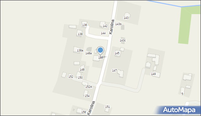 Osiek, Karolina, 146, mapa Osiek