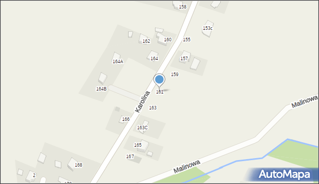 Osiek, Karolina, 161, mapa Osiek