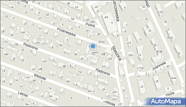 Otwock, Karczewska, 10C, mapa Otwock