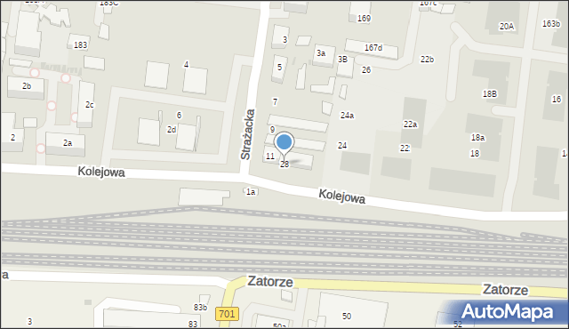 Ożarów Mazowiecki, Kamińskiego Kazimierza, 28, mapa Ożarów Mazowiecki