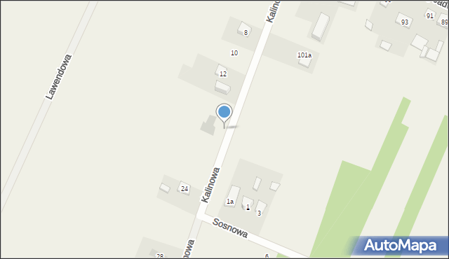 Pilchów, Kalinowa, 18, mapa Pilchów