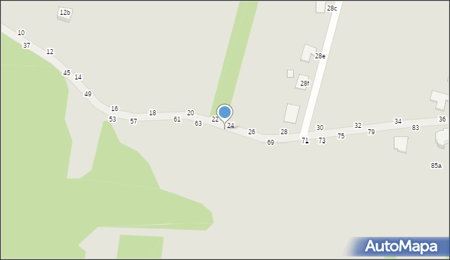 Piotrków Trybunalski, Kacza, 65, mapa Piotrków Trybunalski