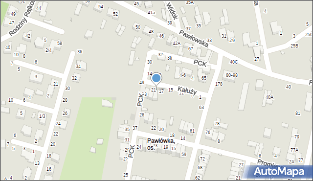 Piotrków Trybunalski, Kałuży Jana, 19, mapa Piotrków Trybunalski