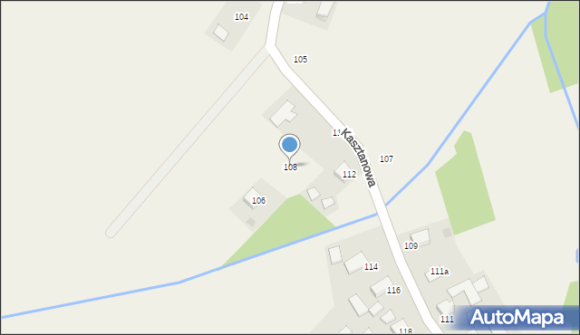 Piotrowice, Kasztanowa, 108, mapa Piotrowice