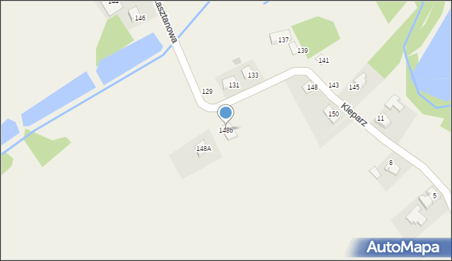 Piotrowice, Kasztanowa, 148b, mapa Piotrowice