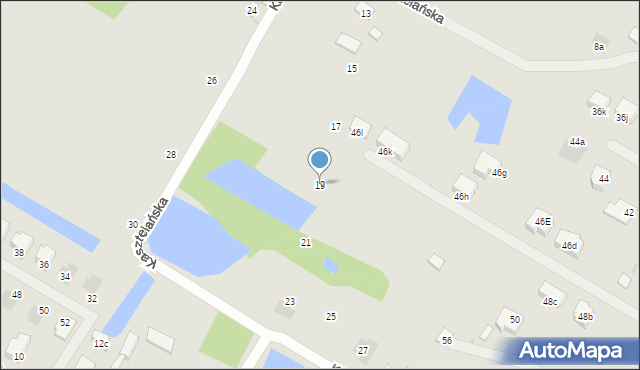 Płock, Kasztelańska, 19, mapa Płock