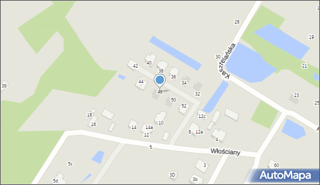 Płock, Kasztelańska, 48, mapa Płock