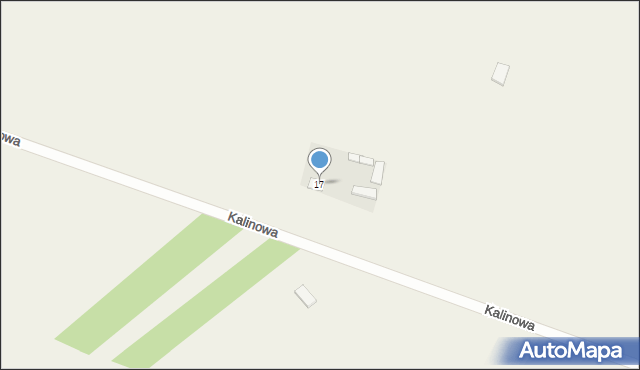 Podborze, Kalinowa, 17, mapa Podborze